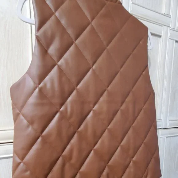 Chico’s Diamond Quilted Puffer Vest, Size 1 (Small) – NWOT - Picture 9 of 9